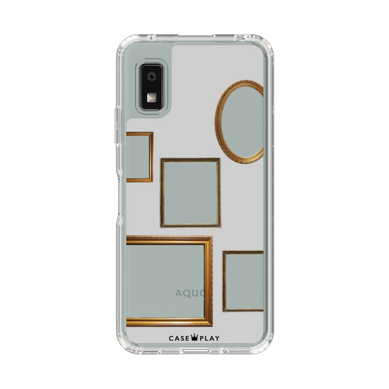 Slim Protection Case［ Photo Frames - Light Gray ］