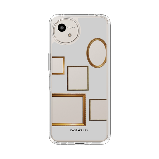 Slim Protection Case［ Photo Frames - Light Gray ］