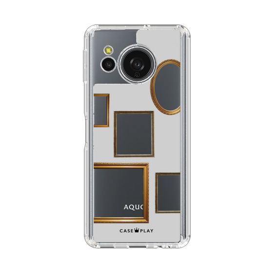 Slim Protection Case［ Photo Frames - Light Gray ］