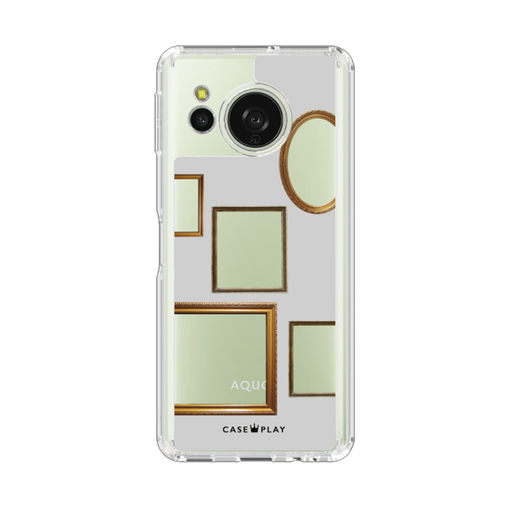 Slim Protection Case［ Photo Frames - Light Gray ］