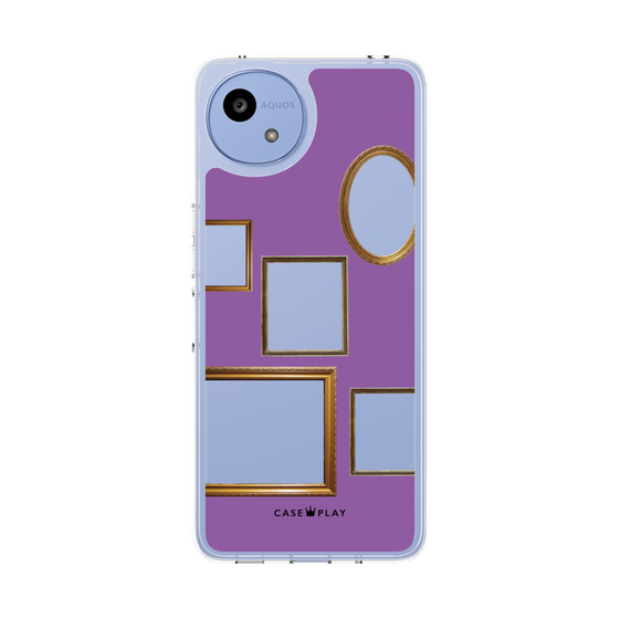 Slim Protection Case［ Photo Frames - Purple ］