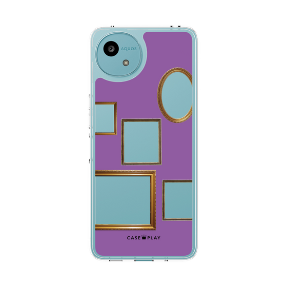 Slim Protection Case［ Photo Frames - Purple ］