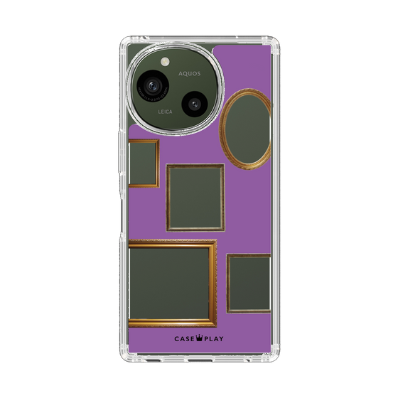 Slim Protection Case［ Photo Frames - Purple ］