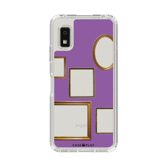 Slim Protection Case［ Photo Frames - Purple ］