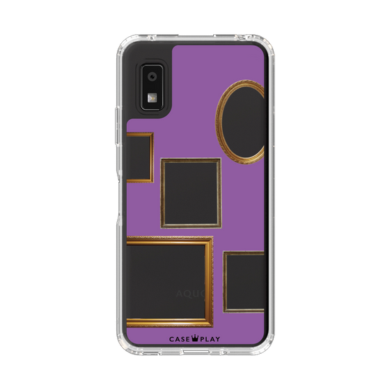 Slim Protection Case［ Photo Frames - Purple ］