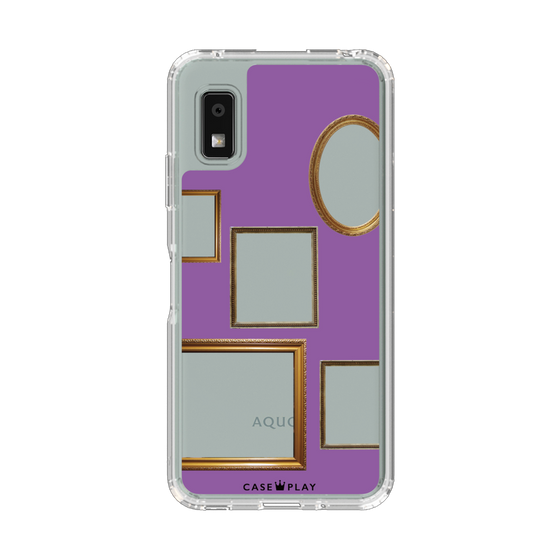 Slim Protection Case［ Photo Frames - Purple ］