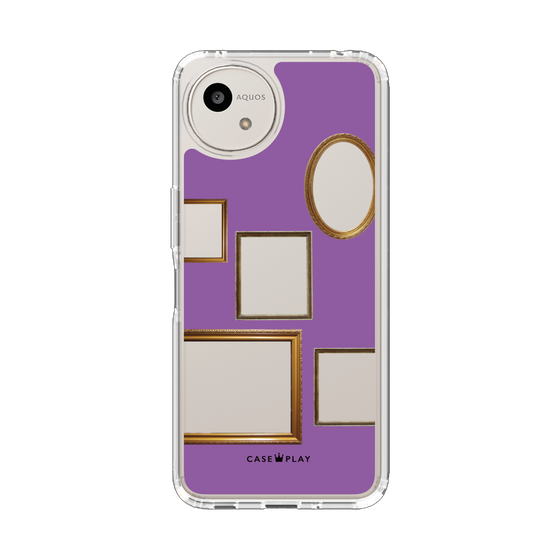Slim Protection Case［ Photo Frames - Purple ］