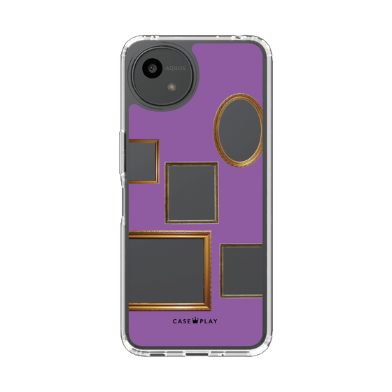 Slim Protection Case［ Photo Frames - Purple ］