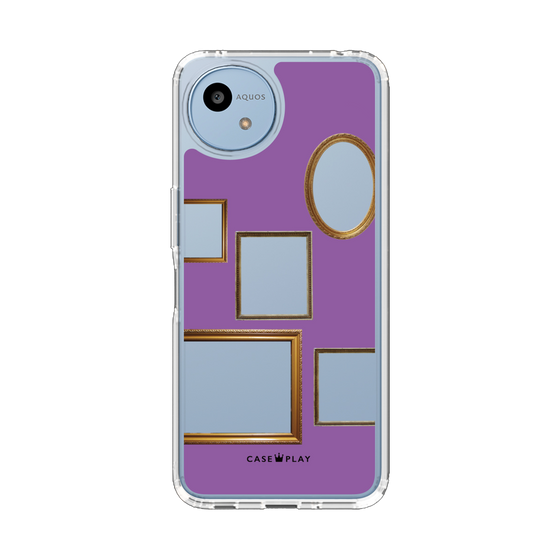 Slim Protection Case［ Photo Frames - Purple ］