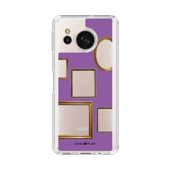 Slim Protection Case［ Photo Frames - Purple ］