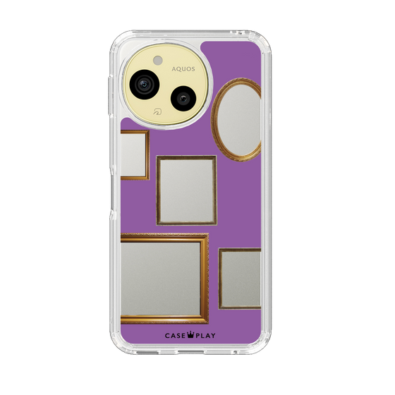 Slim Protection Case［ Photo Frames - Purple ］