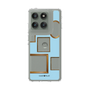 Slim Protection Case［ Photo Frames - Light Blue ］