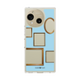 Slim Protection Case［ Photo Frames - Light Blue ］