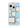 Slim Protection Case［ Photo Frames - Light Blue ］