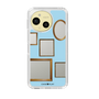 Slim Protection Case［ Photo Frames - Light Blue ］