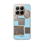 Slim Protection Case［ Photo Frames - Light Blue ］