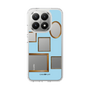 Slim Protection Case［ Photo Frames - Light Blue ］