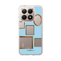Slim Protection Case［ Photo Frames - Light Blue ］