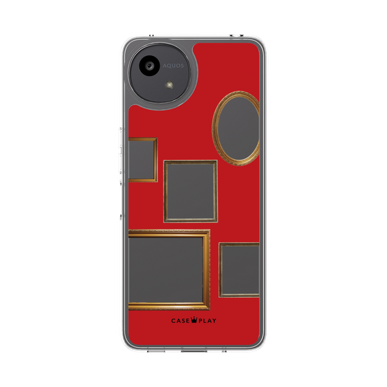 Slim Protection Case［ Photo Frames - Red ］