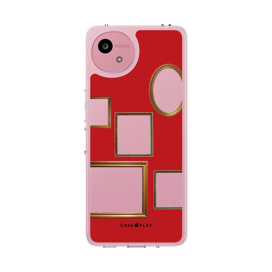 Slim Protection Case［ Photo Frames - Red ］