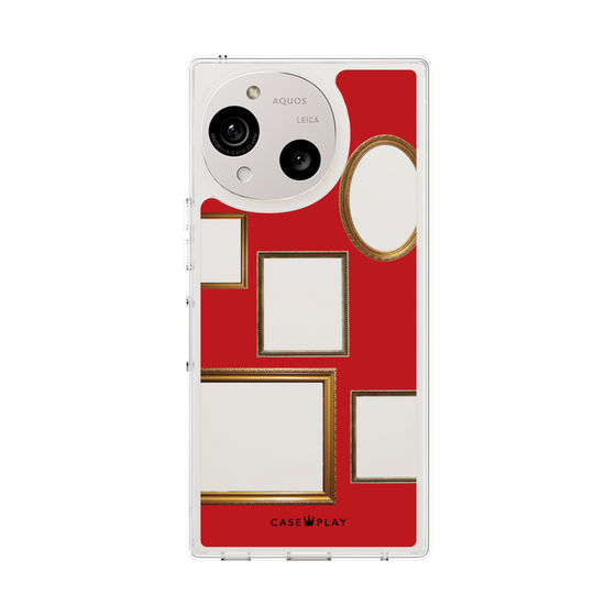Slim Protection Case［ Photo Frames - Red ］