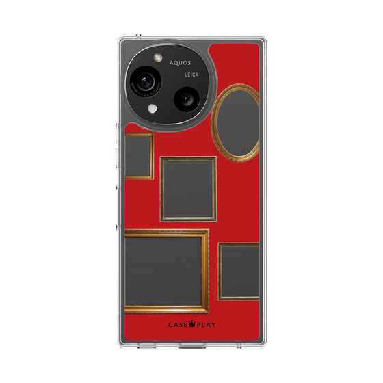Slim Protection Case［ Photo Frames - Red ］
