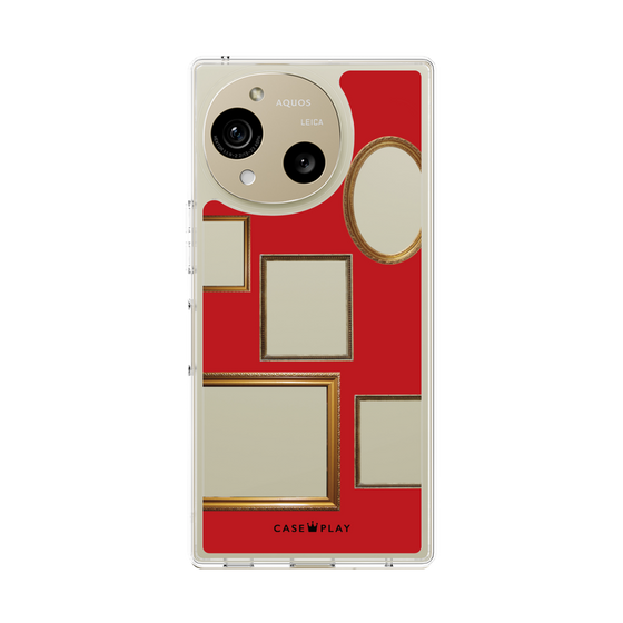 Slim Protection Case［ Photo Frames - Red ］