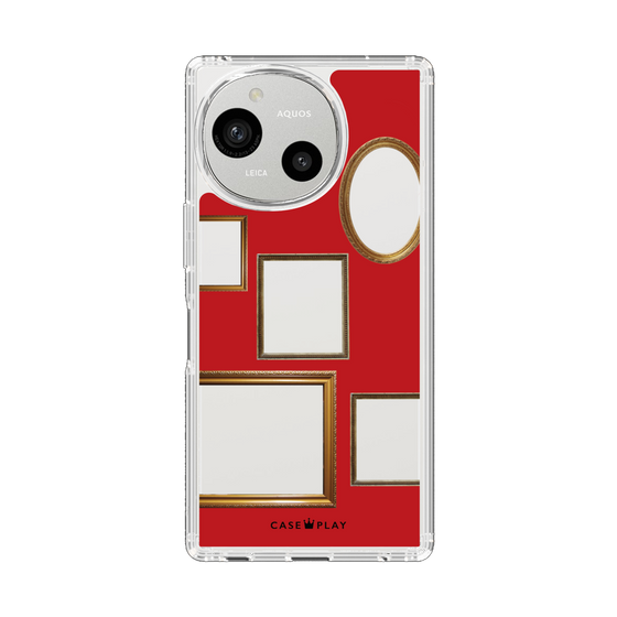 Slim Protection Case［ Photo Frames - Red ］