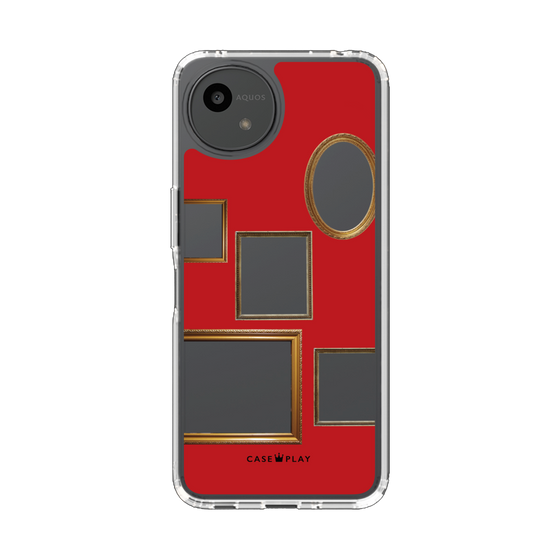 Slim Protection Case［ Photo Frames - Red ］