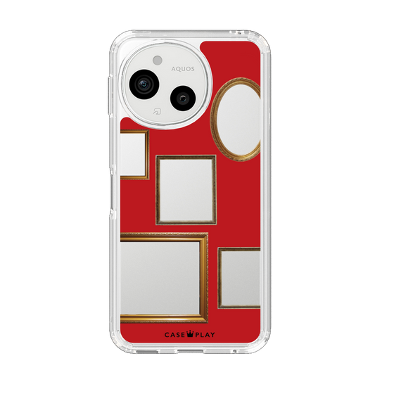 Slim Protection Case［ Photo Frames - Red ］
