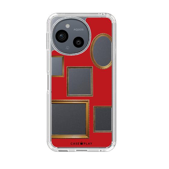 Slim Protection Case［ Photo Frames - Red ］