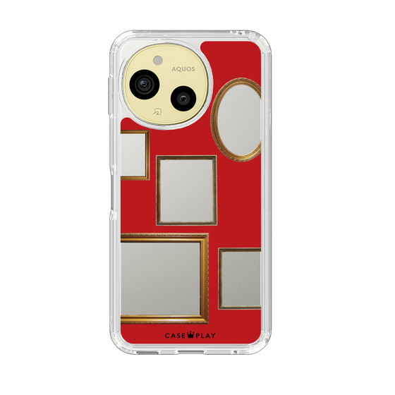 Slim Protection Case［ Photo Frames - Red ］