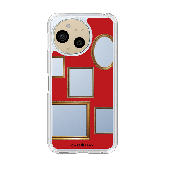 Slim Protection Case［ Photo Frames - Red ］