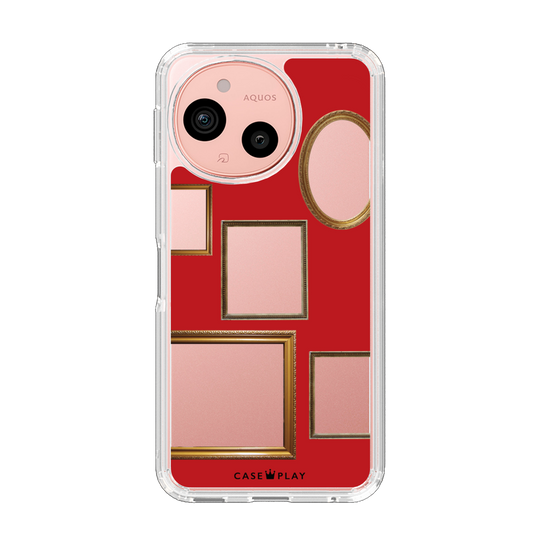 Slim Protection Case［ Photo Frames - Red ］