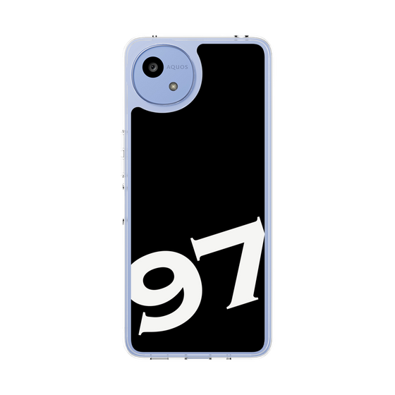 Slim Protection Case［ No.97 - Black ］