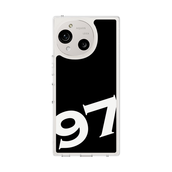 Slim Protection Case［ No.97 - Black ］