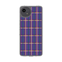 Slim Protection Case［ Tartan Check - Purple ］