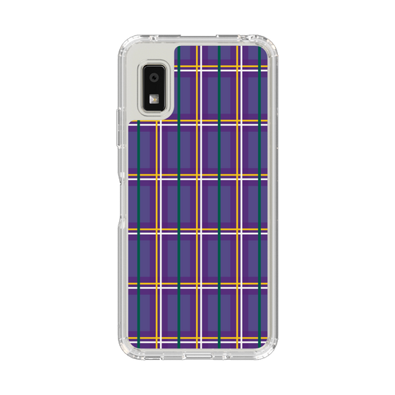 Slim Protection Case［ Tartan Check - Purple ］