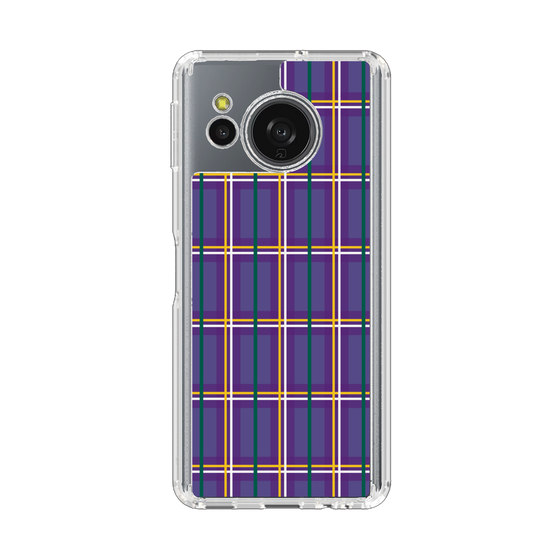Slim Protection Case［ Tartan Check - Purple ］