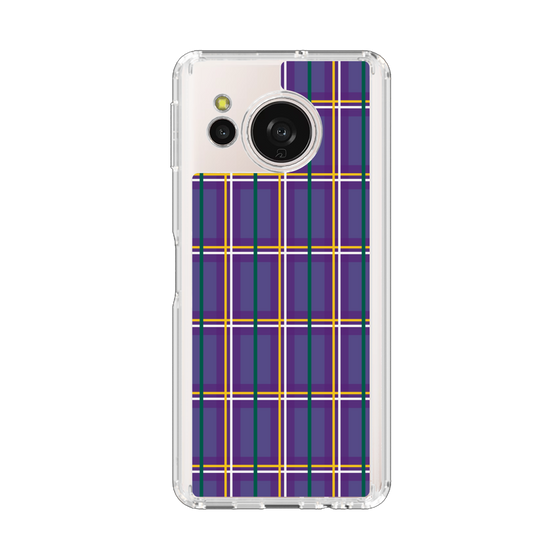 Slim Protection Case［ Tartan Check - Purple ］
