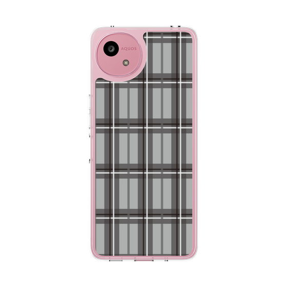 Slim Protection Case［ Tartan Check - Gray ］