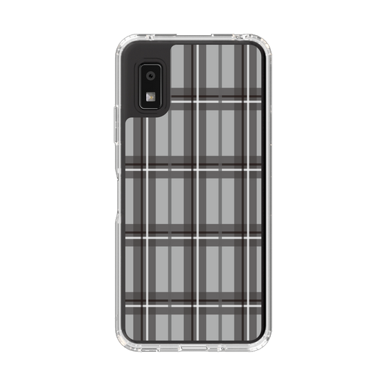 Slim Protection Case［ Tartan Check - Gray ］