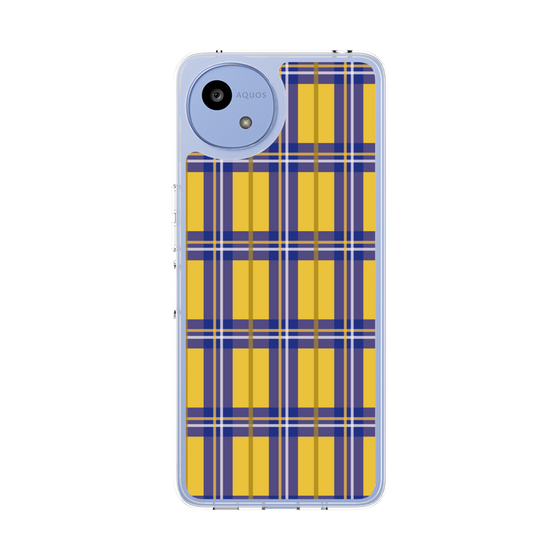 Slim Protection Case［ Tartan Check - Yellow ］