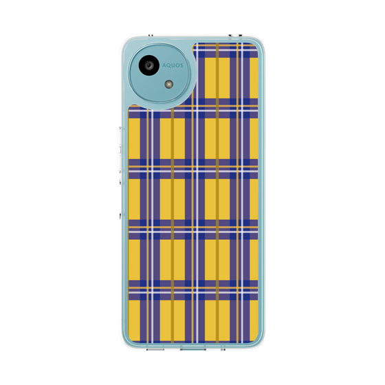 Slim Protection Case［ Tartan Check - Yellow ］
