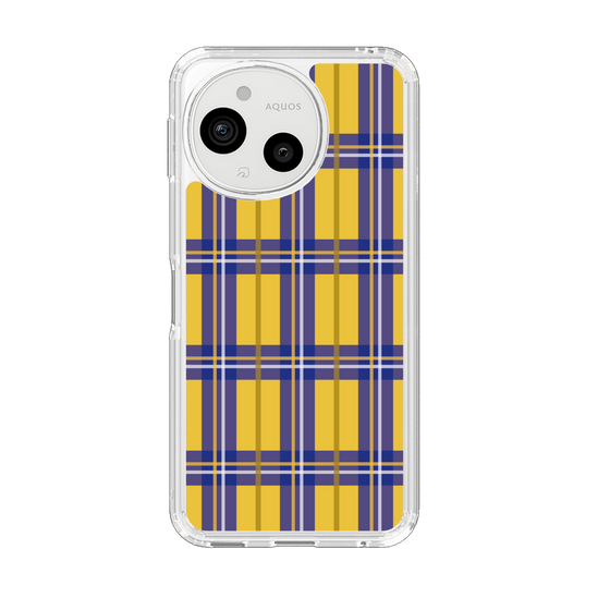 Slim Protection Case［ Tartan Check - Yellow ］