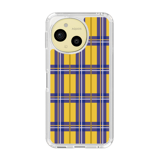 Slim Protection Case［ Tartan Check - Yellow ］