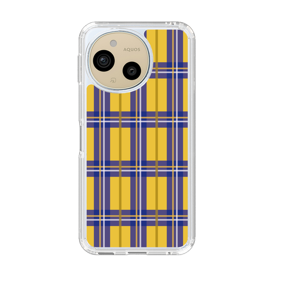 Slim Protection Case［ Tartan Check - Yellow ］