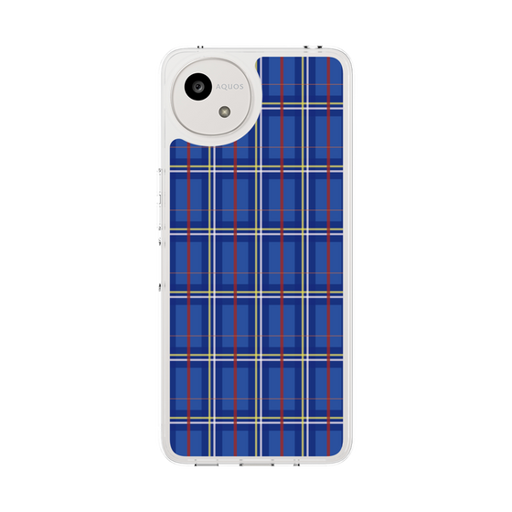 Slim Protection Case［ Tartan Check - Blue ］