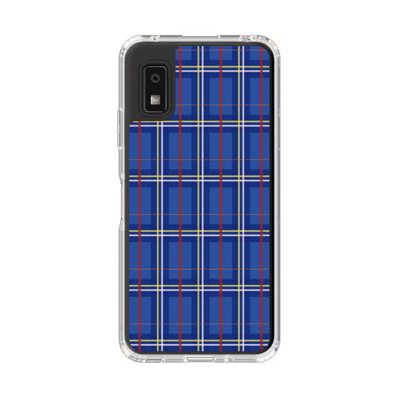 Slim Protection Case［ Tartan Check - Blue ］