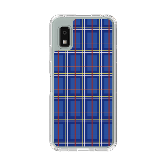 Slim Protection Case［ Tartan Check - Blue ］